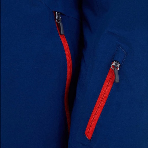 SPYDER Men’s Trigger GTX Jacket in Blue Red Option Size XL - Picture 5 of 9